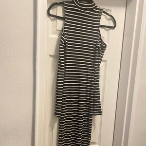 striped dress
